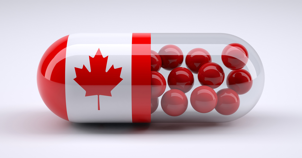 Digital platform for ordering medications from a Canadian pharmacy